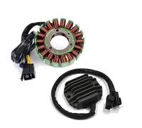 Magneto Stator For Suzuki For GS 500 F GS500 GS500F 2004-2007 2008 2009 Engine Stator Coil And Voltage Regulator Rectifier With Gasket(A)