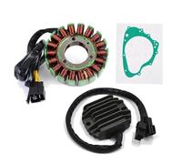 Magneto Stator For Suzuki For GS 500 F GS500 GS500F 2004-2007 2008 2009 Engine Stator Coil And Voltage Regulator Rectifier With Gasket(B)
