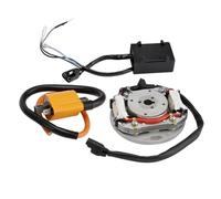 Magneto Stator For Suzuki RM80 RM85 RM125 RM250 RM370 RM500 Ignition Coil Flywheel Rotor Stator CDI Kit 32900-20420