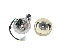 Magneto Stator Plate For 140cc 90cc 125cc 110cc Kick Start Engine For PRO For PIT Bike Engine Aluminum Copper Parts Magneto Stator Flywheel Rotor Kit Stator Coil