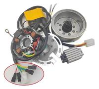 Magneto Stator Plate For Minarelli AM6 For Derbi Senda Motorbike CDI Box Ignitor Motorcycle Igniter Flywheel Rotator Unit Rectifier Stator Coils Ignition Set(6649005-94mm)