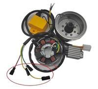 Magneto Stator Plate For Minarelli AM6 For Derbi Senda Motorbike CDI Box Ignitor Motorcycle Igniter Flywheel Rotator Unit Rectifier Stator Coils Ignition Set(6649006-90mm)