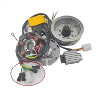 Magneto Stator Plate For Minarelli AM6 For Derbi Senda Motorbike CDI Box Ignitor Motorcycle Igniter Flywheel Rotator Unit Rectifier Stator Coils Ignition Set(6649005-90mm)