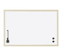 Magnetoplan 1240988 Whiteboard with accessories durable white surface