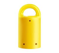 MagnetPAL Heavy-Duty Neodymium Anti-Rust Magnet, Magnetic Stud Finder, Hide-A-Key, Tool Holder & Retrieval, Most Powerful Magnet 12lb Pull, Indoor or Outdoor Multi Use Tools, Quick Release Keys Yellow