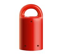 MagnetPAL Heavy-Duty Neodymium Anti-Rust Magnet, Magnetic Stud Finder, Hide-A-Key, Tool Holder & Retrieval, Most Powerful Magnet 12lb Pull, Indoor or Outdoor Multi Use Tools, Quick Release Keys Red