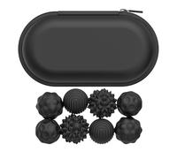 Magnets Balls Fidget Toys for Adults,Mini Stress Balls for Adults and Kids,Silicone Ball Tactile Fidget Toys,Stress Relief Anti Stress Sphere Magnets for Relax,Anxiety,Fidget,Tension (Black)