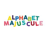 Magnets Capital Alphabet Multicoloured one size