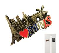 Magnets for Fridge, 3D Resin Fridge Magnet Notre-Dame Cathedral, Magnetic Kitchen Accessories Home Decor for Door Wall Whiteboard School Photo Holiday Party Birthday Art Lovers