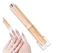 Magnets for Nails - Strong Wooden Handle Nail Magnet,Multifunctional Cylindrical Pen, Detachable Handmade Gadget, Manicure Accessories for Salon, Studio