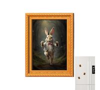Magnets for | Photo Frames with Decorative Bunny Design, Rabbit Magnets for Refrigerator, for Notes on Whiteboards Class Classrooms Calendar Kitchen Home Office Cabinets School