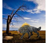 Magnets Kids Ages 4-8 Snow Model Wolf Decoration Werewolf Animal Simulation Lifelike Shape Toy High Education Begin Again Puzzles Farm (Grey, One Size)
