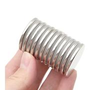 Magnets,mini magnets,small magnets for crafts,5pcs Round Magnets for Crafts 30x30x3mm with Adhesive - Photo Wall & Small Business Essential - N35-52 Small Magnets