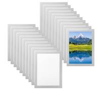 Magnets Picture Frame, A5, Pack of 20, Magnetic Frame, A5 Magnetic Picture Frame, Self-Adhesive Magnetic Frame with Magnetic Closure, A5 Magnetic Picture Frame, Information Frame for Information Frame