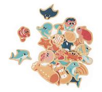 Magnets - The marine world - 24 pieces Multicoloured one size