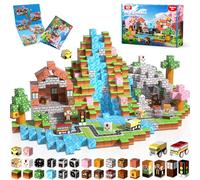 Magneverse 200Pcs Magnetic Blocks - Magnet Toys for Kids, Magnetic Building Cubes, Stacking STEM Toys for School Acitivities, Birthday Xmas Gifts for Boys and Girls Age 3 4 5 6 7 8 9Years Old