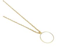 Magni Charm - Elegant Hanging Magnifying Glass That You wear as a Necklace - Gold