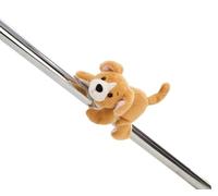 MagNICI Dog 12 cm, Brown, Cuddly Toy with Magnet, Plush Toy, Sticks to Metal Surfaces, Magnetic Boards and Bag Handles, Travel Companion, Great Gift Idea, 62134