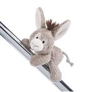 MagNICI donkey Donkeylee 12cm grey - Sustainable cuddly toy with magnet - magnetic animal for fridge, blackboard, metal & much more great gift idea