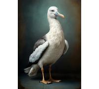 Magnificant Albatross Birthday Card - Large A5