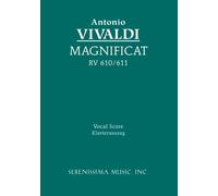 Magnificat, RV 610/611: Vocal score (Latin Edition) by Antonio Vivaldi (2013-01-04)