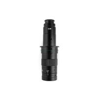 Magnification Adjustable 180X 150X 130X Zoom C Mount Lens 0.7X~4.5X Magnification For USB Industry Video Microscope Camera Adjustable Magnification(180x max 150mm)