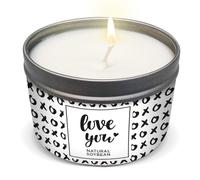 Magnificent 101 Long Lasting Love You Aromatherapy Candle | 6 Oz - 35 Hour Burn | All Natural Soy Wax Candle with Vanilla, Lavender, Rose, Jasmine & Lilac for Romance, Purification & Manifestation