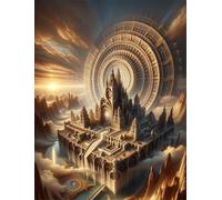 Magnificent Architecture 1500 Piece Jigsaw Puzzles for Adults, Colourful, Challenging & Brainteasing Adult puzzles 1500 Pieces Clouds, Fun jigsaws for The Whole Family 34x22 inch
