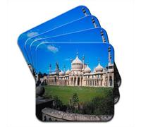 Magnificent Grand 'Royal' Brighton Pavilion Set of 4 Coasters