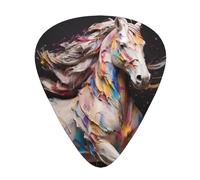 Magnificent horse Guitar paddles, bass guitar, electric guitar or Hawaii four strings (12 packs, thin, medium, heavy)