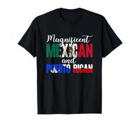 Magnificent Mexican and Puerto Rican Pride T-Shirt