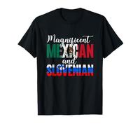 Magnificent Mexican and Slovenian Mixed Nationalities T-Shirt
