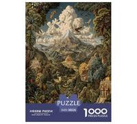 Magnificent Mountains 1000 Pieces Jigsaws for Adults Fun, Challenging & Brainteasing Birthday Gifts for Women And Man Art Colorful DIY Craft 38x26cm/1000pcs