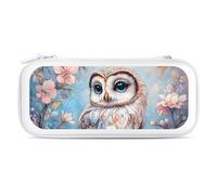 Magnificent Owl Compatible with Switch Case Bag Travel Protective Cover Handbag with 15 Game Accessories