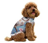 Magnificent Owl Dog T Shirt Puppy Costume Clothes Summer Sleeveless Tank Top