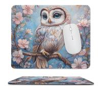 Magnificent Owl Fashion Mouse Mat Pad Slim Anti-Slip Office Desk Accessories