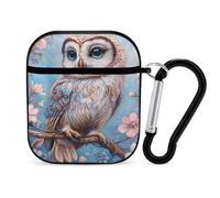 Magnificent Owl Slim Compatible with Airpod Case Protective Hard Cover Skin Shockproof