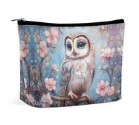 Magnificent Owl Travel Makeup Bag for Women Cosmetic Organizer Toiletry Storage Case