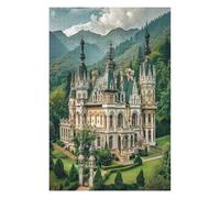 Magnificent Victorian-style Mansion 1000 Piece Jigsaw Puzzle for Adults Vacation Souvenir Memory Keepsake No Dust Pieces Great Gift for Travelers 1000 PCS