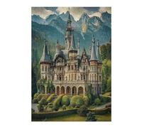 Magnificent Victorian-style Mansion 300 Piece Jigsaw Puzzle for Adults Winter Evening Activity Cozy Relaxation Detailed Artwork Ideal Housewarming Gift 300 PCS