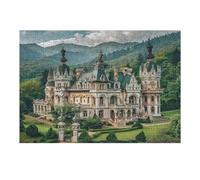 Magnificent Victorian-style Mansion 300 Piece Premium Jigsaw Puzzle For Men Educational Decompression Adults Anxiety Memory Care Mothers Valentines Creativity Gift Giving 300 PCS