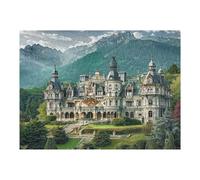 Magnificent Victorian-style Mansion 500 Piece Pack DIY Jigsaw Puzzle Collectors Cognitive Development Educational Decorative Puzzle Gifts for Adults High-grade Cardboard 500 PCS
