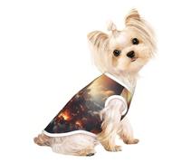 Magnificent Volcanoes Cute Dog Clothes,Dog T Shirt for Small Dogs Girl Boy.Pet Pullover Jumper,Cat Clothes,Suitable for Small Pets