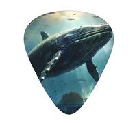 Magnificent whale Guitar paddles, bass guitar, electric guitar or Hawaii four strings (12 packs, thin, medium, heavy)