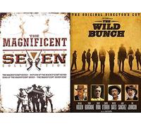 Magnificently Wild Western DVD 5 Pack: The Magnificent Seven Collection (4 DVD Set) & The Wild Bunch (Original Directors Cut) Feature Film DVD Bundle