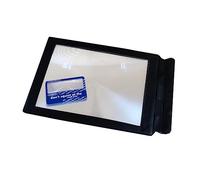 Magnifico Large Full Sheet Magnifier + Magnifico Card Magnifier - Magnifying Reading Vision Aids
