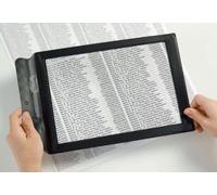 Magnifico Large Page Flexible Fresnel Sheet Magnifying Lens With Frame