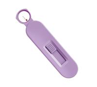 Magnified Seam Ripper Stitch Remover Tool Thread Cutter for Sewing Quilting, Sharp Seam Rippers Magnifying Glass for Needlework Patterns Embroidery Clothes Purple