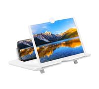 Magnifier For Mobile Screen - Portable Smartphone Amplifier Stand,Mobile Screen Magnifying Projector Stand For Movies | For Movies Videos Party Family Meeting Hombr