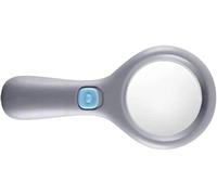 magnifier for reading Magnifying Glass 30x With LED Light Battery Mode Hand-held Magnifying Glass Explore Portable ly Readingcoinmap magnifying glasses for hobbies (A 90mm 3 Led Lights) Aqiong
